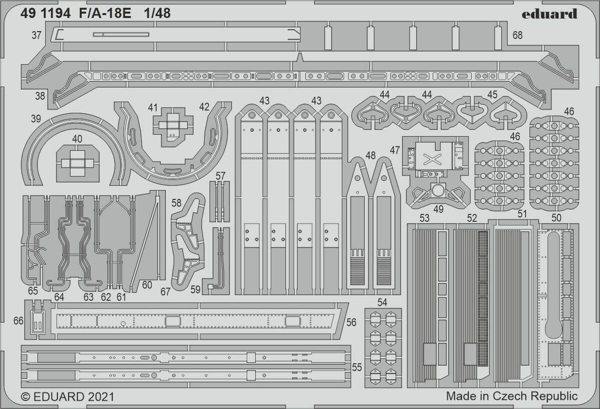 Eduard 491194 F/A-18E MENG 1/48