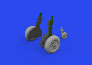 Eduard 648998 Bf 108 wheels spoked EDUARD 1/48 – Bild 2