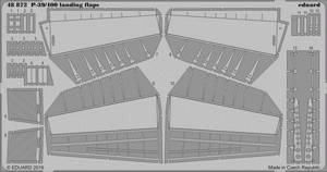 Eduard 48872 P-39/400 landing flaps 1/48 EDUARD