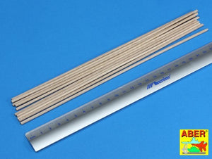 Aber WR3 Wood round rods 3,00 mm lenght 250 mm x 10 pcs. – Bild 2