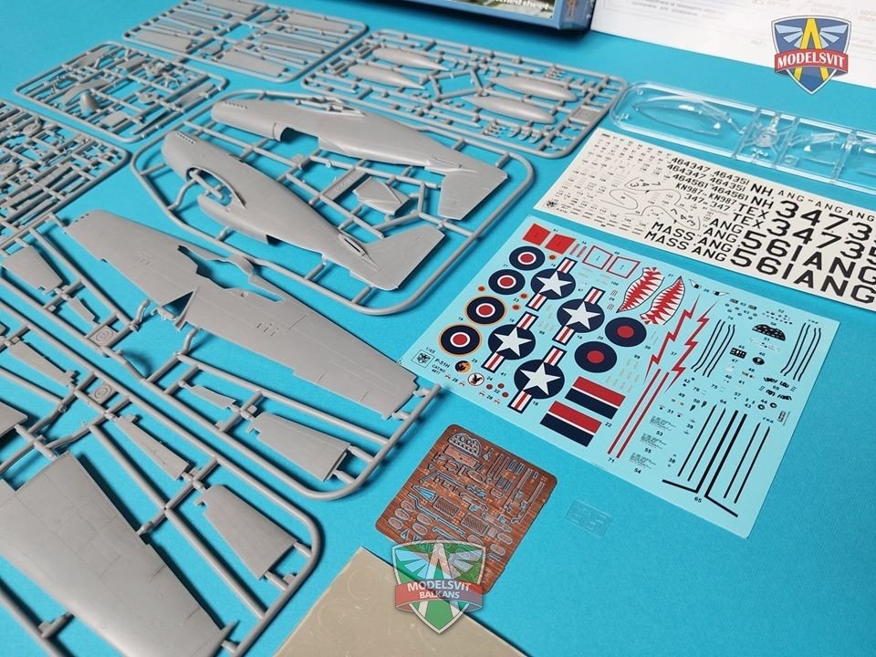 Modelsvit 4817 P-51H Mustang 1/48 – imagen 6