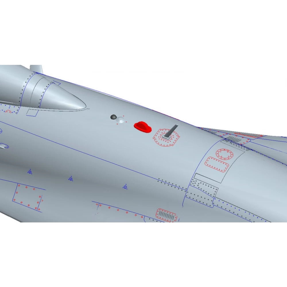 Great Wall Hobby S4818 Su-27 Flanker-B 30th Anniversary Service in China 1/48 – immagine 14