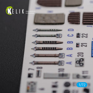 KELIK K72107 KI-21 interior 3D decals for ICM kit 1/72 – Bild 8
