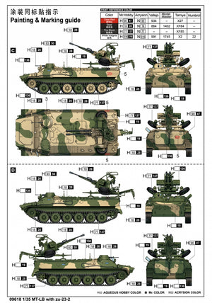 Trumpeter 09618 MT-LB with zu-23-2 1/35 – Bild 4