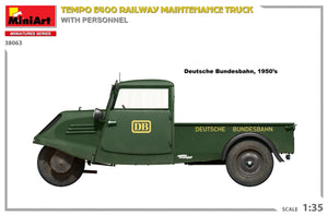 MiniArt 38063 Tempo E400 railway maintenance truck with personnel 1/35 – Bild 5