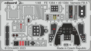 Eduard BIG49394 Vampire FB.5 AIRFIX 1/48 – Bild 3