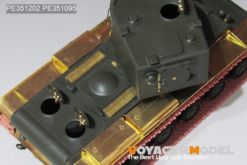 Voyager Model PE351202 WWII Russian KV-2 Basic (B ver include Gun Barrel) (For TAMIYA 35375) 1/35 – imagen 5