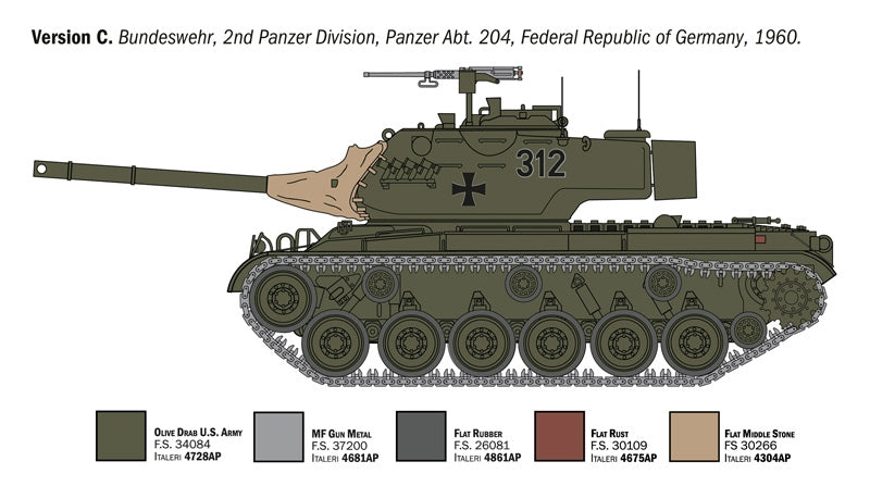 Italeri 6763 M47 Patton (New Parts) 1/35 – image 9