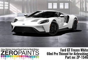 Zero Paints ZP-1546 Ford GT Frozen White Paint 60ml
