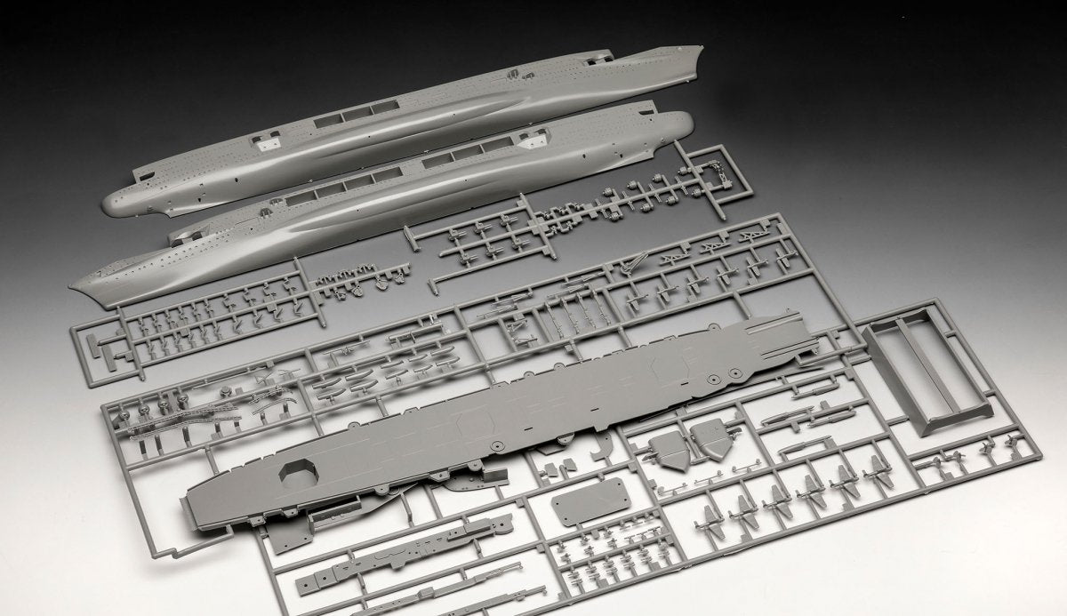 Revell 05164 German Aircraft Carrier GRAF ZEPPELIN 1/720 – Bild 3