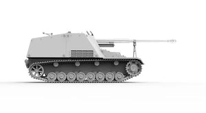 Border Model BT-024 Sd.Kfz. 164 Nashorn Early/Command w/4 figures 1/35 – immagine 4