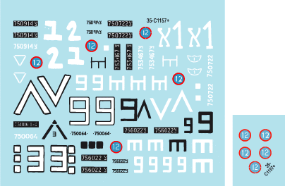 Star Decals 35-C1157 Israeli AFVs 7 1/35 – image 3