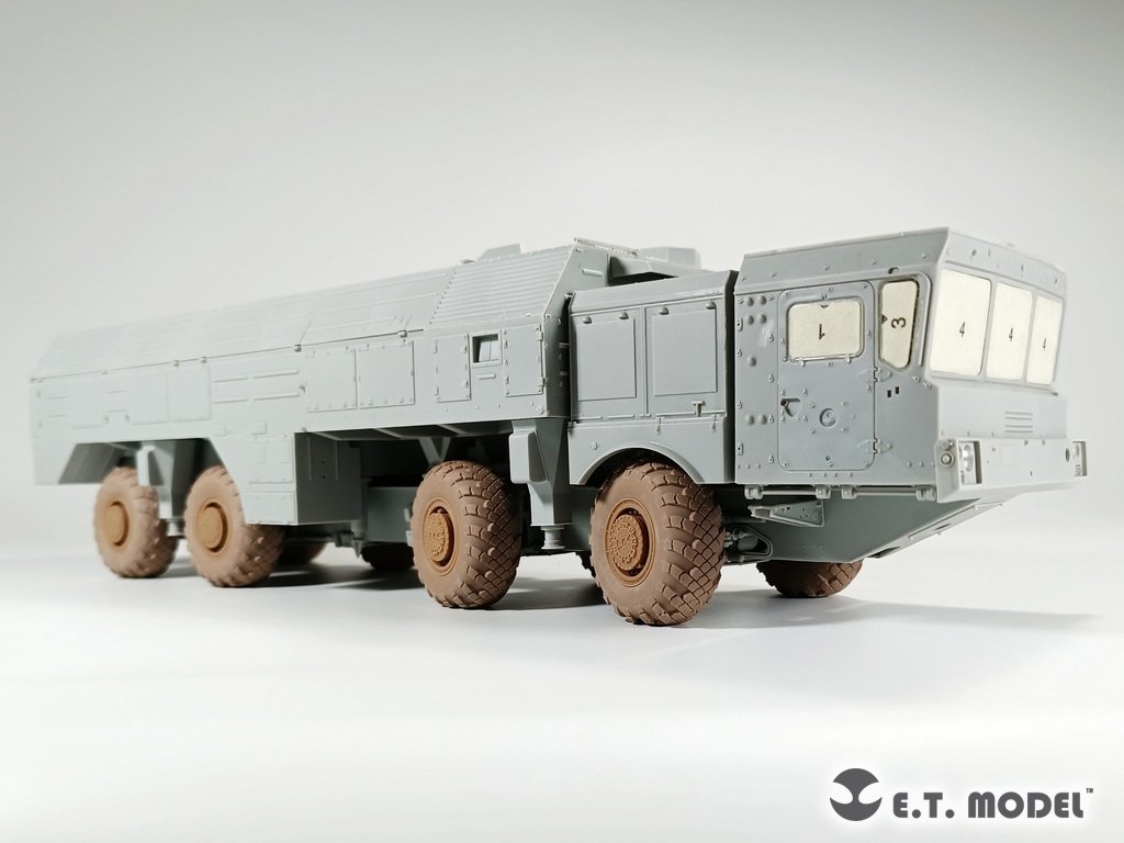 E.T. Model P35-125 Russian Ballistic Missile System“ISKANDER-M”Sagged Wheels for Trumpeter kit 1/35 – zdjęcie 6