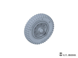 E.T. Model P35-130 WWII German Sd.kfz.251/Sd.kfz.11 Sagged Front Wheels 1/35 – Bild 2