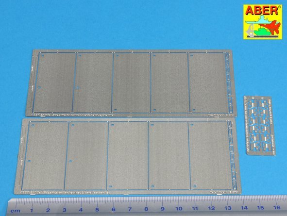 Aber 25011 Side skirts for Panther G/Jagdpanther 1/25 – zdjęcie 2
