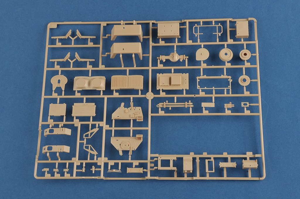 Hobby Boss 85527 Scammell Commander with 62 tonne Crane Fruehauf semi-trailer 1/35 – immagine 12
