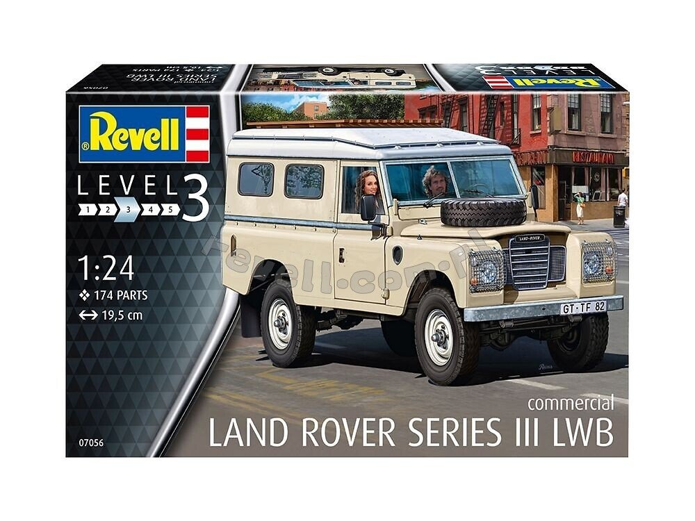 Revell 67056 Land Rover Series III LWB 109 commercial SET 1/24 – Bild 2