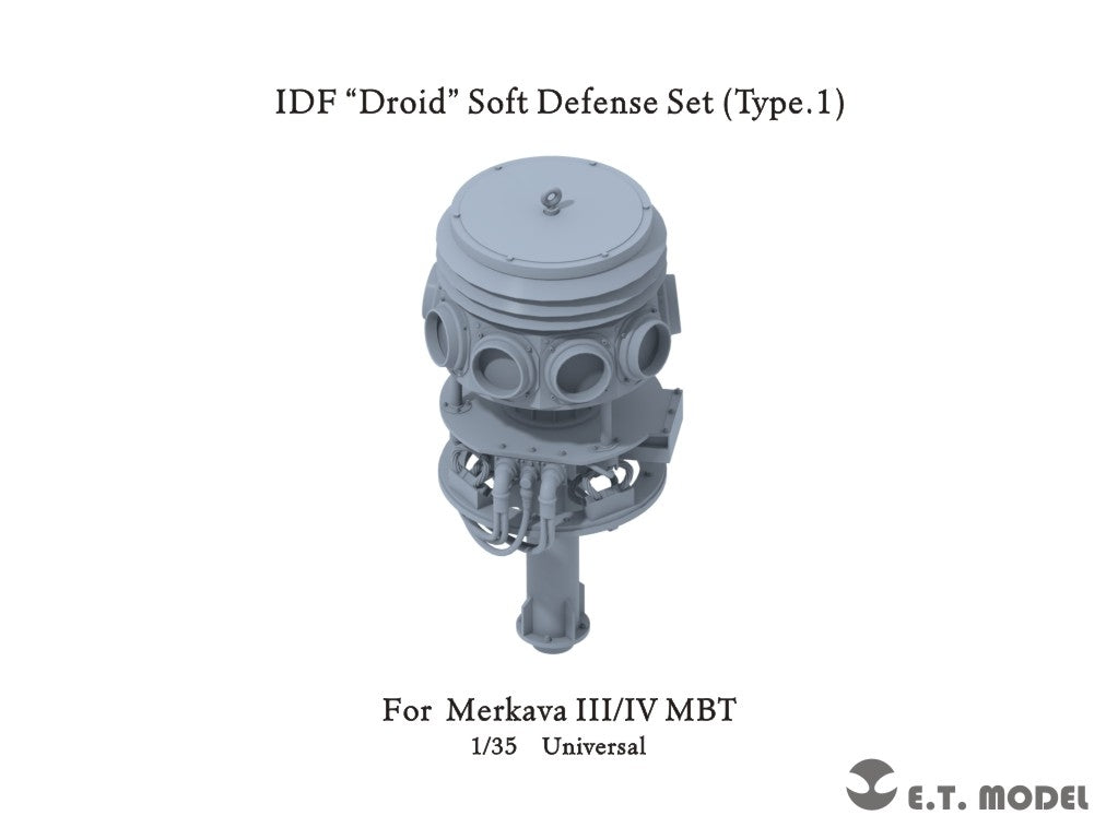 E.T. Model P35-289 IDF Droid Soft Defense Set Type.1 1/35