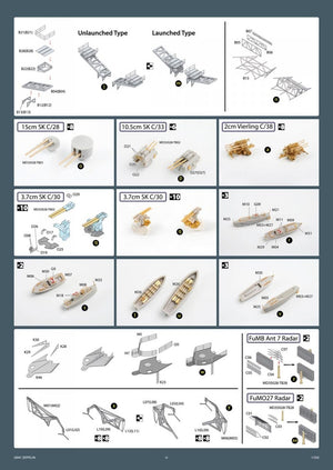 MK1 Design MD-35028 DKM Graf Zeppelin DX 1/350 – image 16
