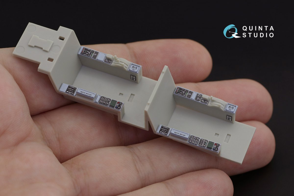 Quinta Studio QD48210 F-5F-2 3D-Printed &amp;amp; coloured Interior on decal paper (AFV club) 1/48 – imagen 7