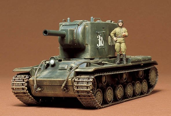 Tamiya 35063 KV-II Russian Heavy Tank 1/35 – zdjęcie 2