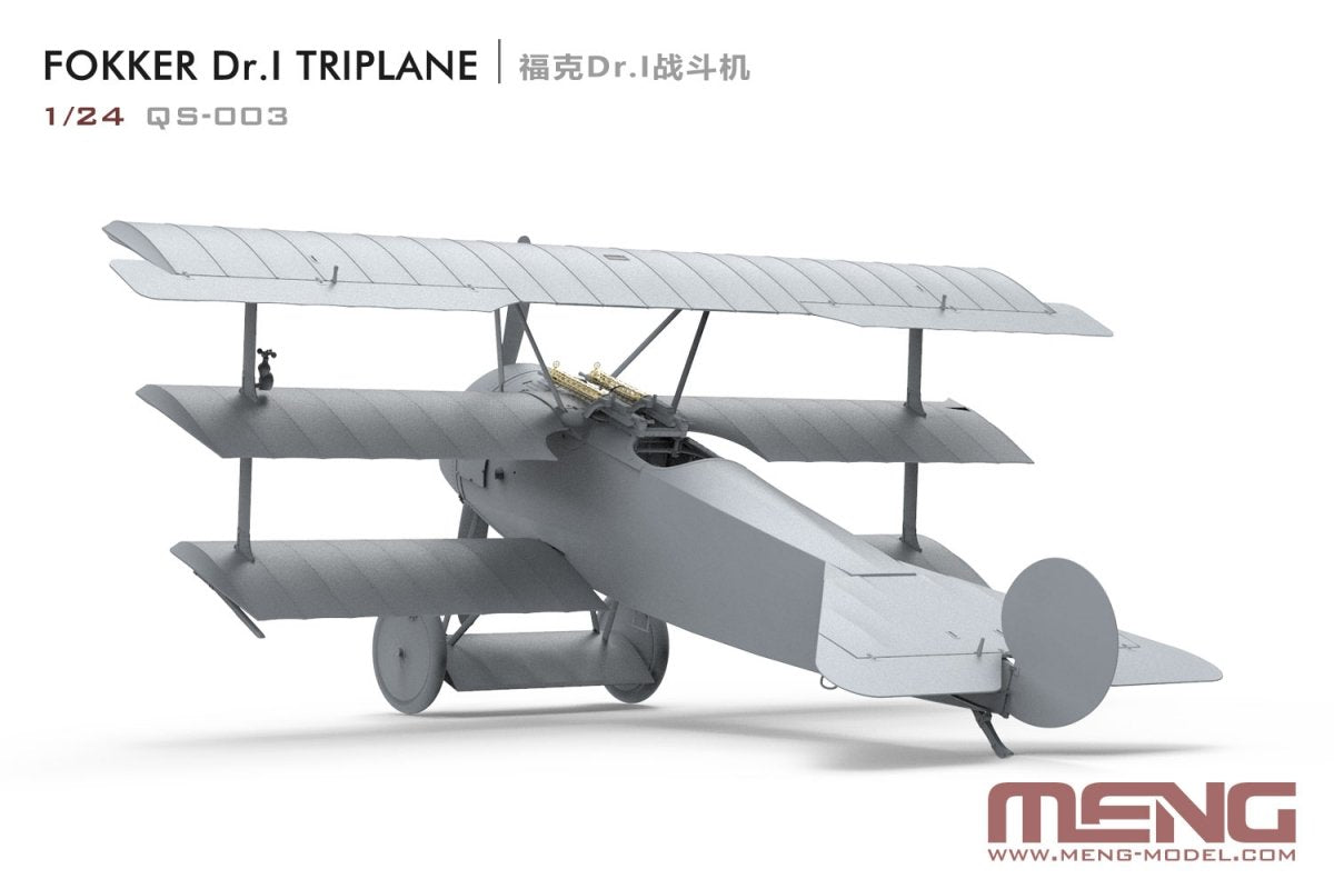 Meng Model QS-003 Fokker Dr.I Triplane 1/24 – image 2