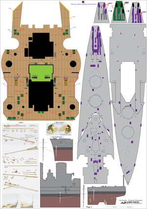 Pontos 23009F1 HMS HOOD 1941 Detail Up Set 1/200 – immagine 20