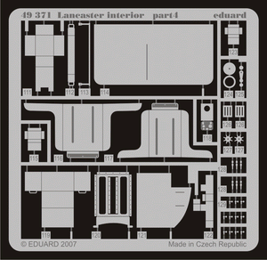 Eduard 49371 Lancaster interior 1/48 Tamiya – zdjęcie 5