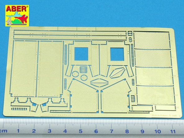 Aber 35A080 Fenders for Jagdpanzer IV L/70(V) 1/35 – immagine 2