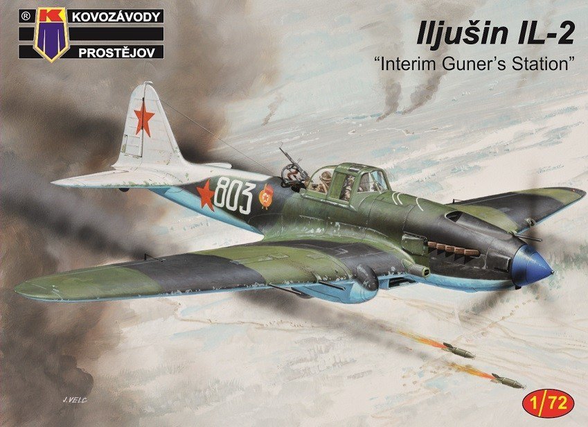 Kovozavody Prostejov KPM0136 Iljusin IL-2 "Station d'artillerie provisoire" 1/72