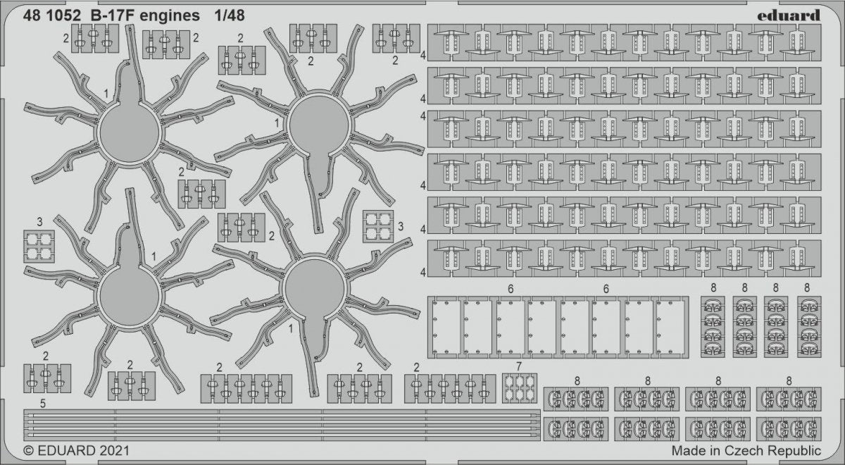 Eduard BIG49299 B-17F part II HK Models 1/48 – Bild 2