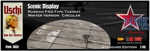 Uschi van der Rosten 3033 Russian PAG-Type Taxiway Winter Version Circular 1/48