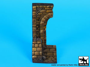Black Dog D35072 Ruined entrance with stairs base 1/35 – zdjęcie 5