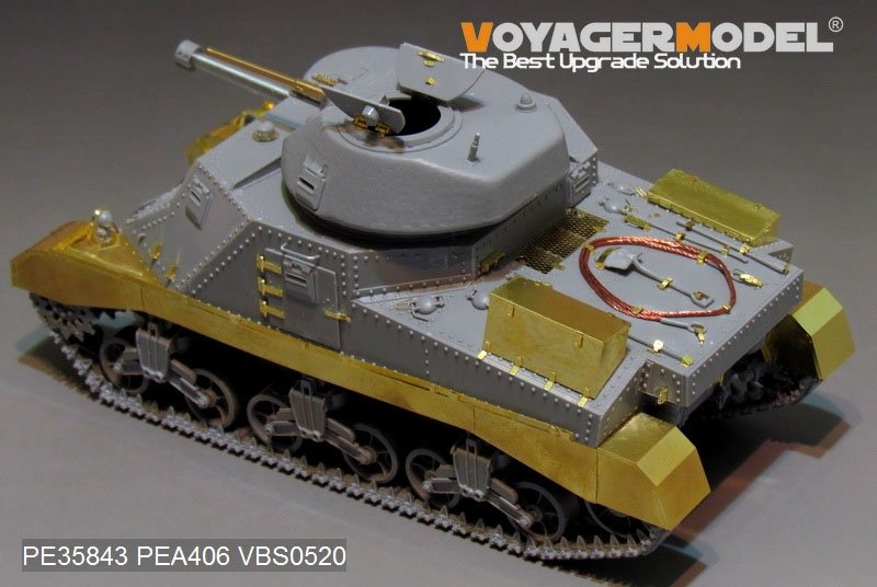 Voyager Model PEA406 WWII British Grant Medium Tank Track Covers For TAKOM 2086 1/35 – Bild 3