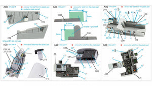 Quinta Studio QD48252 OV-10D Bronco 3D-Printed &amp;amp; coloured Interior on decal paper (ICM) 1/48 – zdjęcie 2
