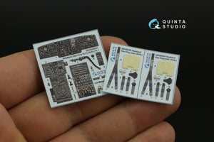Intérieur imprimé en 3D et coloré sur papier décalcomanie Quinta Studio QDS-48431 Westland Sea King HU.5 (Airfix) (Petite version) 1/48 – image 4