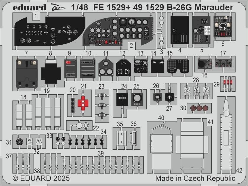 Eduard 491529 B-26G Marauder ICM 1/48 – Bild 2
