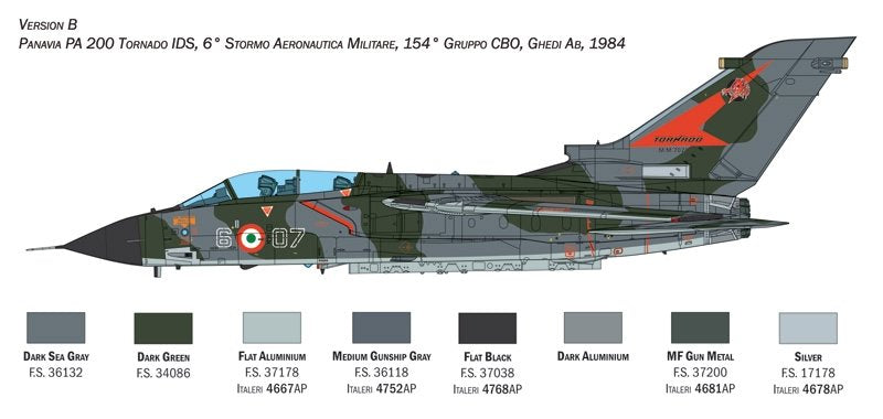 Italeri 2520 Tornado IDS 1/32 – imagen 9