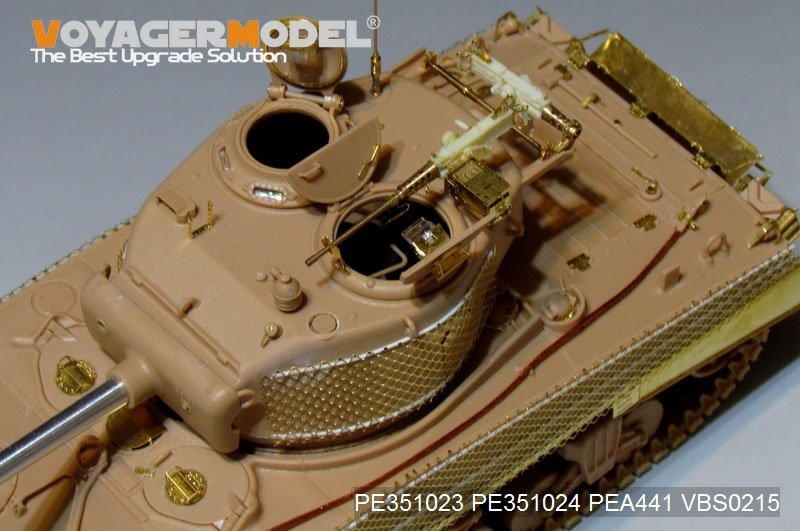 Voyager Model PE351023 WWII US M4A3 (76) w Mid Tank Basic For MENG TS-043 1/35 – Bild 8