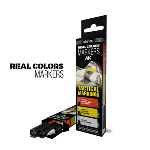AK Interactive RCM106 TACTICAL MARKINGS – RC MARKERS SET RCM003 RCM004 RCM034 – imagen 2