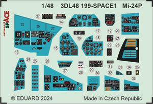 Eduard 3DL48199 Mi-24P SPACE TRUMPETER 1/48 – image 4