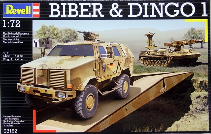 Revell 03192 BIBER & DINGO 1 1/72