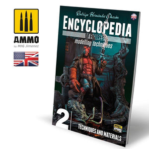 Ammo of Mig Jimenez 6222 ENCYCLOPÉDIE DES FIGURINES TECHNIQUES DE MODÉLISATION VOL. 2 - TECHNIQUES ET MATÉRIAUX (Anglais)