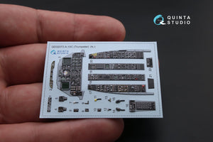 Quinta Studio QD32073 A-10C 3D-Printed &amp;amp; coloured Interior on decal paper (for Trumpeter kit) 1/32 – Bild 4