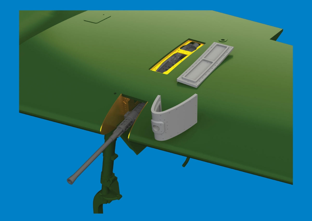 Eduard 6481095 A6M5 Type 52 gun bays PRINT EDUARD 1/48 – zdjęcie 2