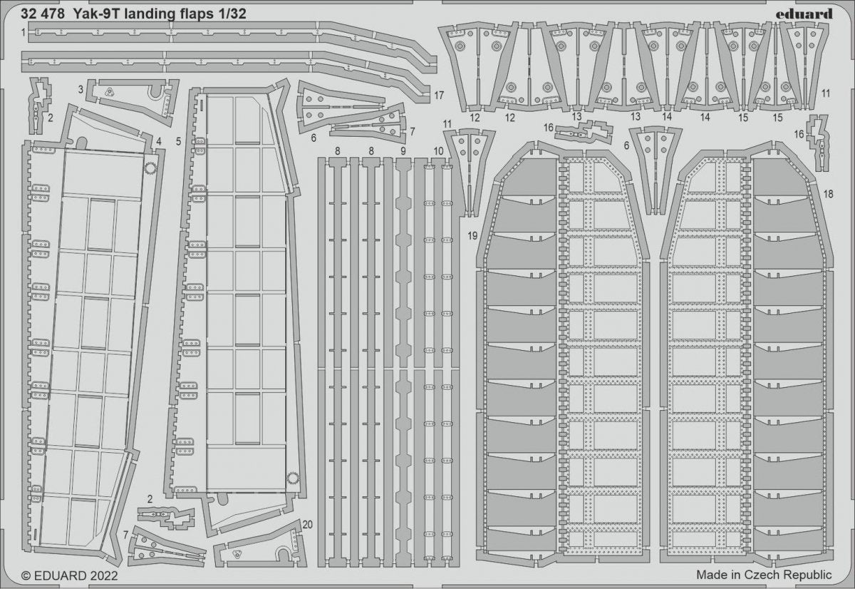 Eduard BIG33144 Yak-9T ICM 1/32 – Bild 2