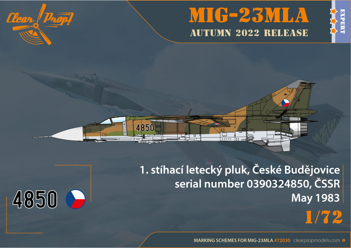 Clear Prop! CP72030 MiG-23MLA Flogger-G EXPERT KIT 1/72 – Bild 3