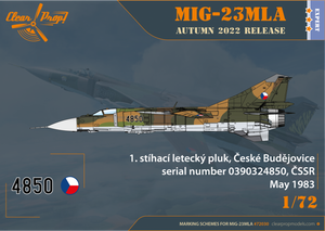 Clear Prop! CP72030 MiG-23MLA Flogger-G EXPERT KIT 1/72 – Bild 3