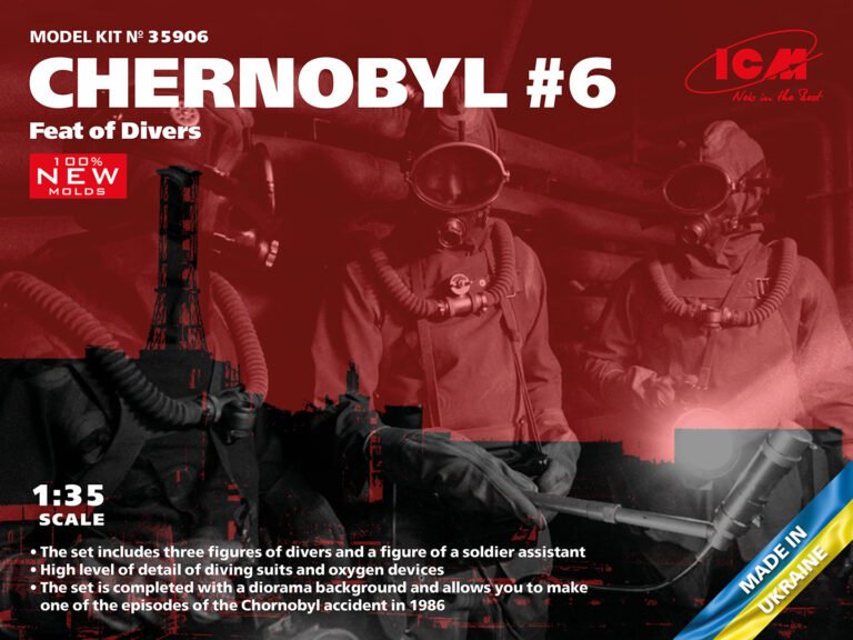 ICM 35906 Chornobyl #6 Feat of Divers 1/35