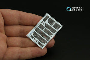 Quinta Studio QDS-48381 Mi-17 3D-Printed &amp;amp; coloured Interior on decal paper (AMK) (Small version) 1/48 – immagine 7
